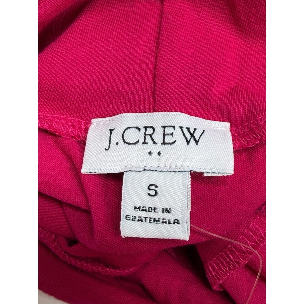 J Crew Top Womens Small Pink Tissue Turtleneck Long Sleeve Staple 100% Cotton - Picture 8 of 13